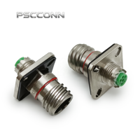 Conector Circular de Aviación PSCCONN OEM/ODM GJB599 / D38999 de 2, 3, 4, 5, 6, 8, 12, 13, 18, 19, 20, 22, 32, 43 Pines, Contactos de Cobre Chapados en Oro