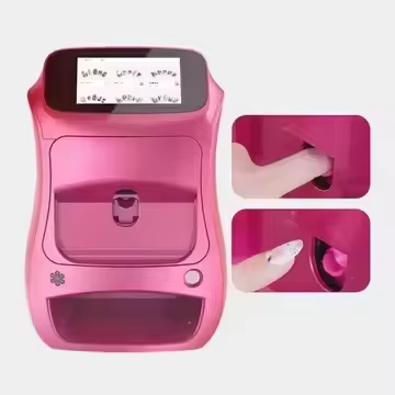 Automatic Nail Printing Machine O2 Nails Digital Intelligent Electric Hotest WIFI Controlled Automatic Nail 3D Art Printer