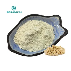 B.C.I Supply Non-GMO Soybean Extract 20%-40% Soy Isoflavones soybean soluble polysaccharides powder