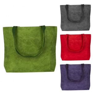 Wholesale Direct Sales Fashion Trend <b>Drawstring</b> Long Handle Cartoon Print Canvas <b>Bag</b> with Outside Pockets - Product Image 2
