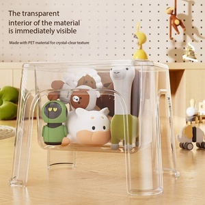 Tabouret multifonctionnel en plastique PET avec <span class=keywords><strong>rangement</strong></span>, antidérapant, pour enfants, pour la maison, la salle de bain, la cuisine, le salon - Product Image 3