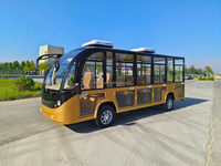 Autobús Turístico Eléctrico de Lujo Elite de 14 Plazas con Aire Acondicionado para Resorts VIP y Parques Temáticos Internacionales