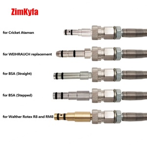 Adaptador de Estación de Llenado de HPA/CO2 de Aleación de Aluminio ZimaKyfa Scuba G5/8 para FX Hatsan SMK BSA Cricket Ataman Walther Rotex R8 - Product Image 5