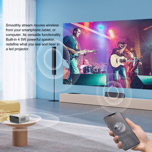 Rigal Rd-890 commande en gros rétro maison Oem projecteur Led 4K Hd Android <span class=keywords><strong>rétroprojecteur</strong></span> de salle de classe pour chambre - Product Image 6