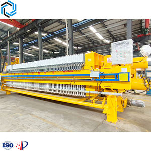 Atıksu çamur arıtma ekipmanları polyester vakumlu kemer filtresi basın - Product Image 4