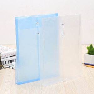 שקוף פלסטיק אנכי אחסון לתלות מחרוזת לעטוף חבל מסמך קובץ תיק - Product Image 1