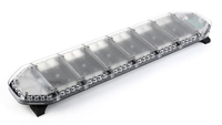 Barre lumineuse d'avertissement d'urgence LED clignotante haute luminosité, étanche, R65 R10 SAE