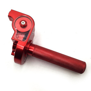 22mm Guidon CNC En Aluminium Poignée D'accélérateur Rapide Twister Contenter CRF50 70 110 <span class=keywords><strong>IRBIS</strong></span> 125 250 Saleté Fosse Vélo Moto Motocross - Product Image 5