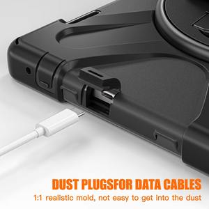 Housse de <span class=keywords><strong>tablette</strong></span> rotative robuste 10.1 pouces 360 pour <span class=keywords><strong>Lenovo</strong></span> <span class=keywords><strong>M10</strong></span> 3rd 2022 étui en plastique durable avec bandoulière - Product Image 3