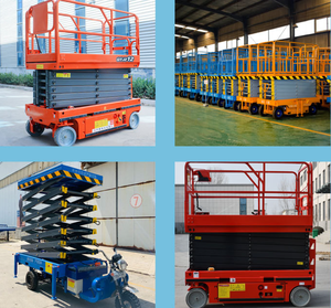 Automatic Self-Propelled Scissor Lift Four-Wheeled <b>Walking</b> Tracked Aerial Work Platform Motor Engine Core Components 4 to 18m - Product Image 5