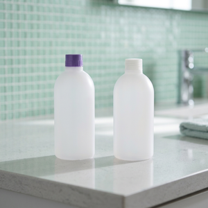 Botellas de plástico de boca estrecha para laboratorio, para reactivos, soluciones, líquidos y muestras, con tapa de rosca segura. - Product Image 3