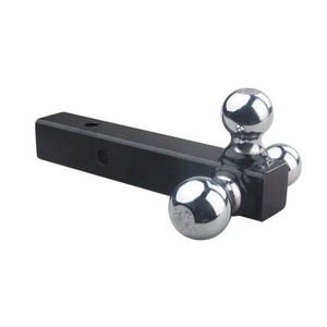 Fabricant d'attelage forgé à chaud <span class=keywords><strong>Triple</strong></span> boules d'attelage Holow 1-7/8 "2" 3 <span class=keywords><strong>boule</strong></span> d'attelage pour camion tracteur remorque Hltch Ball Mount - Product Image 1
