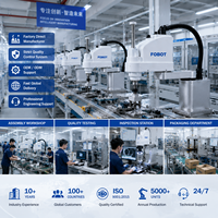 Robot Industrial SCARA de Alta Velocidad de 4 Ejes MB10SC-500, Carga Útil de 10 kg, Alcance de 500 mm, Control PLC para Ensamblaje y Clasificación de Precisión