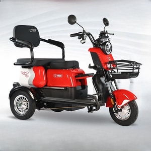 Tricycle électrique haut de gamme à suspension hydraulique, moteur sans balais, fourche avant en alliage d'aluminium, <span class=keywords><strong>3</strong></span> <span class=keywords><strong>roues</strong></span>, batterie au plomb-acide - Product Image 1