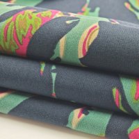 Tissu en nylon 500D imprimé camouflage rayé Miami Tiger, enduit PU, imperméable et résistant à l'usure pour sacs d'extérieur et projets de camping