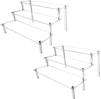 Protecteur d'écran moderne en acrylique poli de 3 mm d'épaisseur, haute transparence, personnalisé, écologique, facile à assembler pour une utilisation sur ordinateur de bureau