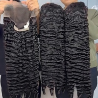 Wig Rambut Ikal Dalam 200 Density Grosir, Wig Rambut Ikal Dalam Brasil Transparan Mentah, Wig Rambut Ikal Dalam Mewah Vietnam