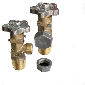 Vanne manuelle en laiton de 3/4 pouce pour bouteille de GPL, vanne de gaz de pétrole liquéfié à structure angulaire - Product Image 5