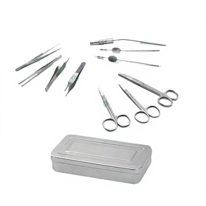 Ensemble d'instruments chirurgicaux gynécologiques de 46 pièces en acier inoxydable, kit de naissance gynécologique complet, outils d'examen de la naissance et de procédures mineures - Product Image 1