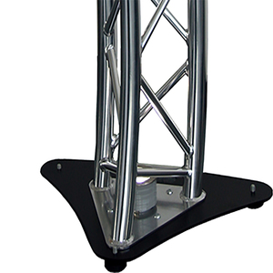 Bục Giảng plinth bục Bạc cong giàn với Acrylic hàng đầu cho hội nghị - Product Image 4