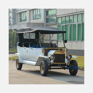 Vehículo Eléctrico Clásico de Alta Calidad con 8 Asientos, Estilo Retro, para Turismo, Transporte Especial, Original - Product Image 1