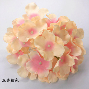 MSFAME Diademas de Flores Artificiales de Hortensia de Seda de 16 cm con 27 Pétalos, Flores Grandes - Product Image 2