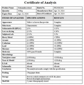 Biologische <span class=keywords><strong>Schisandra</strong></span> Chinensis <span class=keywords><strong>Extract</strong></span> Poeder Natuurlijke Plant <span class=keywords><strong>Extract</strong></span> Van <span class=keywords><strong>Schisandra</strong></span> Berry - Product Image 4
