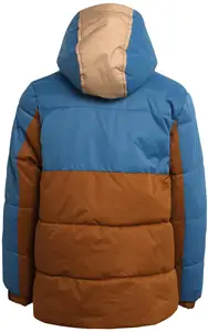 ผู้ผลิต OEM เด็กเสื้อแจ็คเก็ตฤดูหนาวผ้าขนแกะเรียงรายเสื้อแจ็คเก็ตคลุมด้วยผ้าเด็กชายเสื้อปักเป้าฟอง