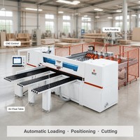 Sierra de Panel Automática Computarizada CMJ-2850 CNC para Madera, Longitud de Corte 2850mm, Alta Resistencia y Precisión