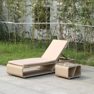 Mobilier Bali Tropical réglable, chaise <span class=keywords><strong>de</strong></span> salon en rotin pour piscine d'hôtel, <span class=keywords><strong>bain</strong></span> <span class=keywords><strong>de</strong></span> <span class=keywords><strong>soleil</strong></span> en plein air - Product Image 3