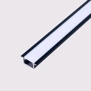 Profil Logam Led Strip Aluminium Bulat Kualitas Tinggi