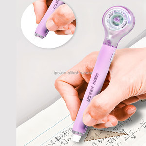 Ruban correcteur rechargeable de type stylo avec ruban de couleur papier brut remplaçable – Stylo correcteur pour étudiants - Product Image 3