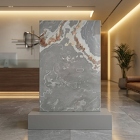 Revêtement mural décoratif extérieur en pierre naturelle, carreaux de placage en ardoise rustique d'automne, épaisseur 1-3 mm, pour salle de bain, hôtel, villa