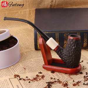Futeng-pipa de madera para fumar, pipa hecha a mano de nuevo estilo - Product Image 2