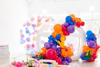 Joy2fun 10 pieds Maison de jeu gonflable transparente en PVC imperméable, ballons à bulles pour centres commerciaux publics, promotion à durée limitée