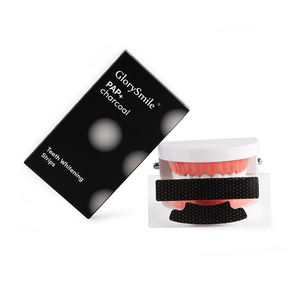 Bandes <span class=keywords><strong>de</strong></span> blanchiment des dents au charbon <span class=keywords><strong>de</strong></span> coco noir sans <span class=keywords><strong>peroxyde</strong></span> sensible PAP <span class=keywords><strong>de</strong></span> marque privée GlorySmile - Product Image 5