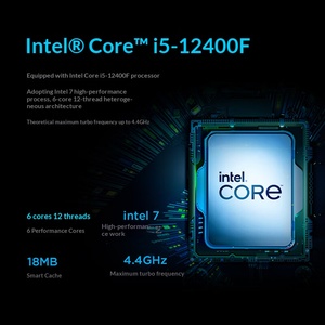Ordinateur de bureau <span class=keywords><strong>Lenovo</strong></span> Laiku Feng7000, Intel Core i5-12400F, RX7650, 32 Go DDR5, 1 To SSD, puissant PC de bureau pour la programmation graphique et l'IA - Product Image 2