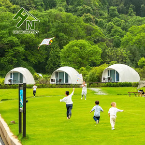 Tenda a Guscio con Telaio in Acciaio Zincato per Quattro Stagioni, Colore Personalizzabile, con Bagno Integrato, per Resort, Hotel e <span class=keywords><strong>Campeggi</strong></span> - Prodotta a Guangzhou - Product Image 5