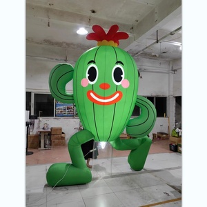 Outdoor Square Lawn Giant Decoration <strong>Inflatable</strong> Cartoon Cactus Home Decoration <strong>Garden</strong> Plant Sculpture Cactus Statues <strong>Inflatable</strong> - Product Image 1
