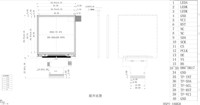 Écran LCD carré de haute qualité 2,73 pouces 2,73'' résolution 320x320 pilote ILI9488 IPS petit écran LCD interface SPI RGB