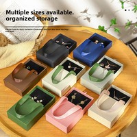 Boîtes d'emballage personnalisées avec logo, boîtes en papier de luxe, petites boîtes à pendentifs, boîtes cadeaux personnalisées pour bijoux, boîtes à bijoux de qualité supérieure en gros