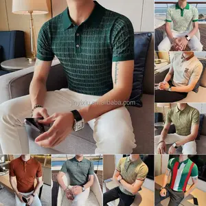 Pakaian Fashion kaos Polo merk desainer pakaian mewah ralphed laurens Polo pakaian pria