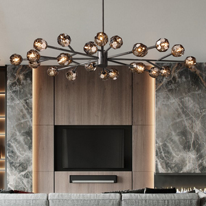 <span class=keywords><strong>Lampadari</strong></span> <span class=keywords><strong>a</strong></span> Soffitto <span class=keywords><strong>Moderni</strong></span> di Lusso, Lampadario Personalizzato in Cristallo K9 Nero <span class=keywords><strong>a</strong></span> Forma di <span class=keywords><strong>Sfera</strong></span> - Product Image 4