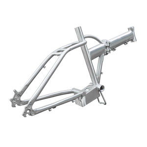 <span class=keywords><strong>Cuadro</strong></span> <span class=keywords><strong>de</strong></span> Bicicleta Plegable <span class=keywords><strong>de</strong></span> Aluminio SIMINO <span class=keywords><strong>27.5</strong></span> para Bicicletas <span class=keywords><strong>de</strong></span> Carretera, <span class=keywords><strong>MTB</strong></span>, Cruiser, Cargo, Bicicletas Eléctricas con Caja para Batería - Product Image 6