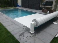 Direkt ab Werk: Schwimmbecken-Abdeckung aus Kunststoff (PC) mit Lamellen für Pools