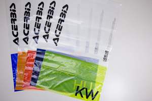 Sac de colis en plastique d'emballage d'expédition de poste en poly imprimé de logo personnalisé auto-adhésif de haute qualité - Product Image 2