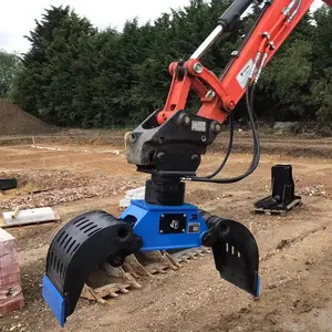 Demolition Grapple Hydraulic Rotary Selector Sorting Grab For Excavator