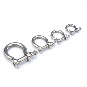 Bns Giá Bán Buôn Thép Không Gỉ 304 Bow Còng Dưới Vít <span class=keywords><strong>Pin</strong></span> Nhiệm Vụ Nặng Nề Neo Còng Lớn Bow Cùm - Product Image 3