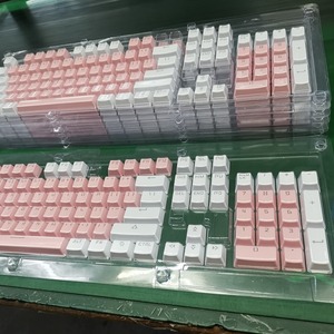 Teclado Mecánico con Teclas de Doble Color, 104/87 Teclas, ABS, Retroiluminado, Compatible - Product Image 1
