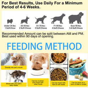 Worafy Omega-3 Cuidado <span class=keywords><strong>de</strong></span> la piel y el abrigo suave masticar gato cuidado <span class=keywords><strong>de</strong></span> la salud suplemento picazón <span class=keywords><strong>alergia</strong></span> alivio suave masticar - Product Image 2